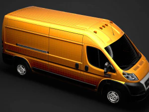 ram promaster cargo 2500 hr 159wb 2020 3D Model
