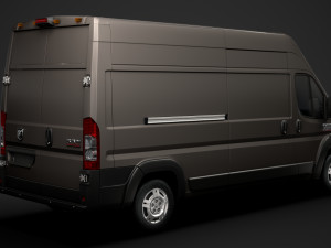 ram promaster cargo 3500 h3 159wb 2020 3D 모델