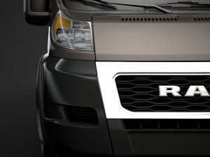 ram promaster cargo 3500 h3 159wb 2020 3D 모델