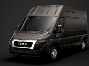 ram promaster cargo 3500 h3 159wb 2020 3D 모델