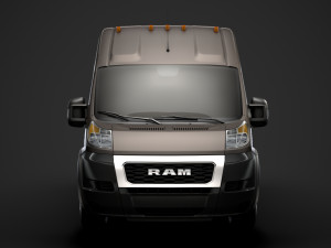 ram promaster cargo 3500 h3 159wb 2020 3D 모델