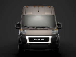 ram promaster cargo 3500 h3 159wb 2020 3D Model