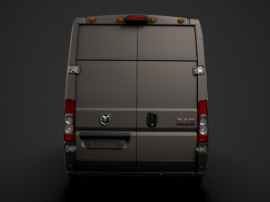 ram promaster cargo 3500 h3 159wb 2020 3D 모델