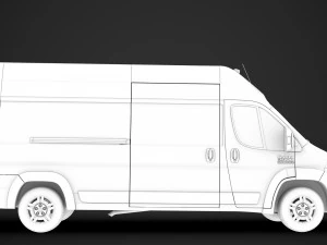 ram promaster cargo 3500 h3 159wb 2020 3D Model