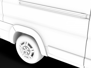 ram promaster cargo 3500 h3 159wb 2020 3D 모델