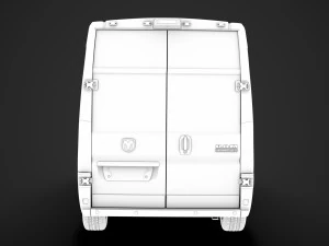 ram promaster cargo 3500 h3 159wb 2020 3D Model