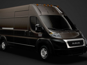 ram promaster cargo 3500 h3 159wb 2020 3D 모델