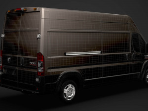 ram promaster cargo 3500 h3 159wb 2020 3D 모델