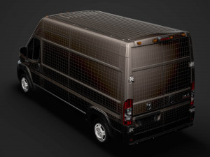 ram promaster cargo 3500 h3 159wb 2020 3D 모델