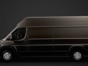 ram promaster cargo 3500 h3 159wb 2020 3D 모델