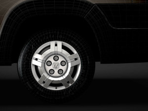ram promaster cargo 3500 h3 159wb 2020 3D 모델