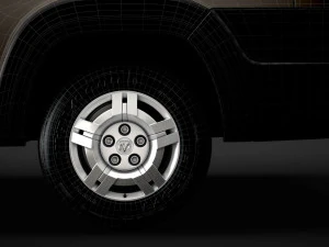 ram promaster cargo 3500 h3 159wb 2020 3D Model