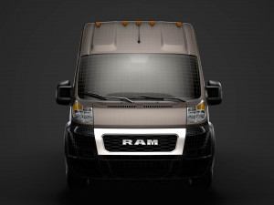 ram promaster cargo 3500 h3 159wb 2020 3D 모델
