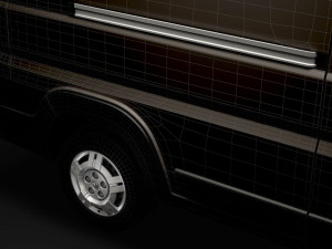 ram promaster cargo 3500 h3 159wb 2020 3D 모델