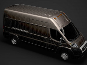 ram promaster cargo 3500 h3 159wb 2020 3D 모델