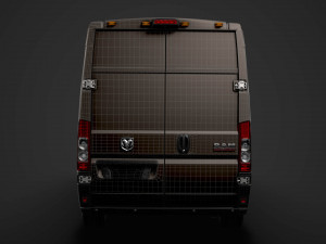ram promaster cargo 3500 h3 159wb 2020 3D 모델