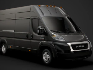 ram promaster cargo 3500 h3 159wb ext 2020 3D Model