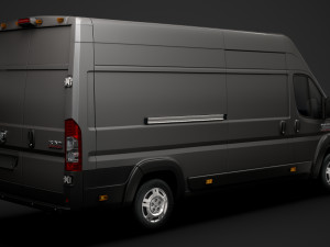 ram promaster cargo 3500 h3 159wb ext 2020 3D Model
