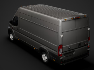 ram promaster cargo 3500 h3 159wb ext 2020 3D Model