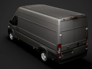 ram promaster cargo 3500 h3 159wb ext 2020 3D Model