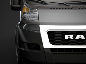 ram promaster cargo 3500 h3 159wb ext 2020 3D Model