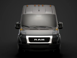 ram promaster cargo 3500 h3 159wb ext 2020 3D Model