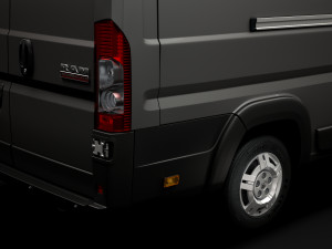 ram promaster cargo 3500 h3 159wb ext 2020 3D Model