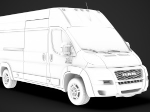 ram promaster cargo 3500 h3 159wb ext 2020 3D Model