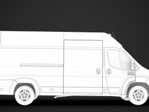 ram promaster cargo 3500 h3 159wb ext 2020 3D Model