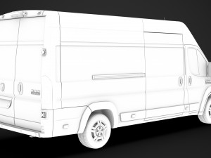 ram promaster cargo 3500 h3 159wb ext 2020 3D Model