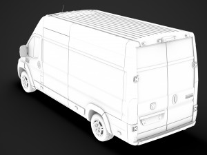ram promaster cargo 3500 h3 159wb ext 2020 3D Model