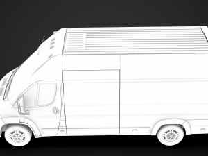 ram promaster cargo 3500 h3 159wb ext 2020 3D Model