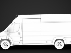 ram promaster cargo 3500 h3 159wb ext 2020 3D Model