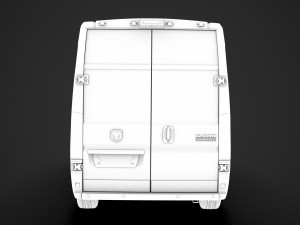 ram promaster cargo 3500 h3 159wb ext 2020 3D Model