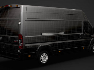 ram promaster cargo 3500 h3 159wb ext 2020 3D Model