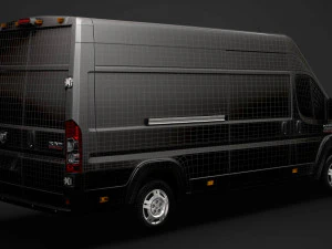 ram promaster cargo 3500 h3 159wb ext 2020 3D Model