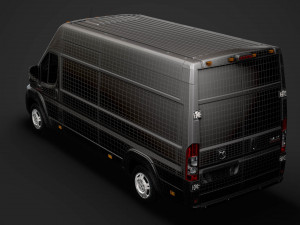 ram promaster cargo 3500 h3 159wb ext 2020 3D Model