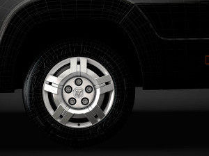 ram promaster cargo 3500 h3 159wb ext 2020 3D Model