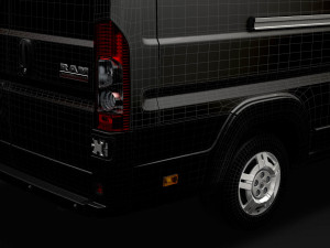 ram promaster cargo 3500 h3 159wb ext 2020 3D Model