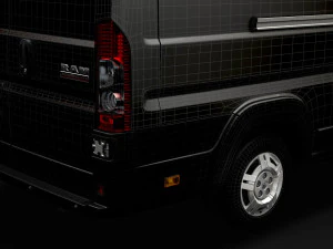 ram promaster cargo 3500 h3 159wb ext 2020 3D Model