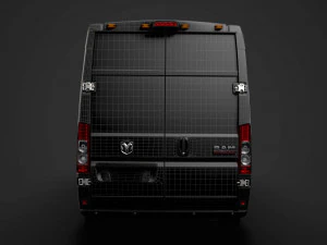 ram promaster cargo 3500 h3 159wb ext 2020 3D Model