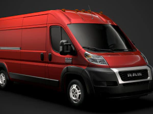 ram promaster cargo 3500 hr 159wb 2020 3D Model