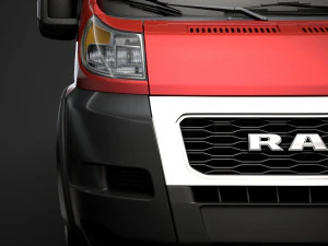 ram promaster cargo 3500 hr 159wb 2020 3D Model