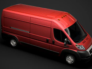 ram promaster cargo 3500 hr 159wb 2020 3D Model