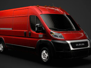 ram promaster cargo 3500 hr 159wb 2020 3D Model