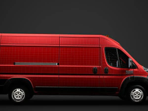 ram promaster cargo 3500 hr 159wb 2020 3D Model