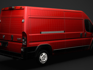 ram promaster cargo 3500 hr 159wb 2020 3D Model