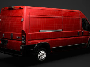 ram promaster cargo 3500 hr 159wb 2020 3D Model