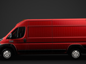 ram promaster cargo 3500 hr 159wb 2020 3D Model