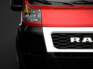 ram promaster cargo 3500 hr 159wb 2020 3D Model